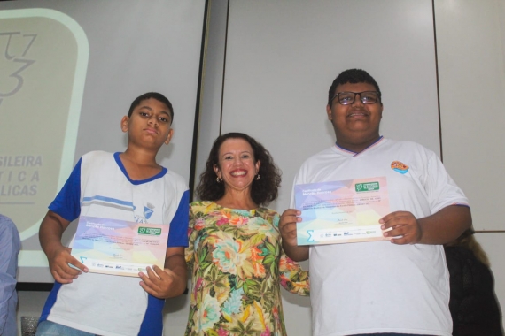 Estudantes da Rede Municipal são premiados na Olimpíada Brasileira de Matemática