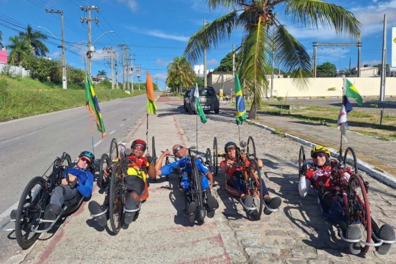 Natal recebe a primeira etapa da Copa Brasil de Paraciclismo