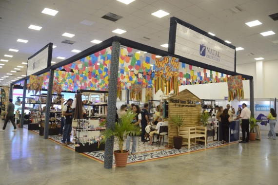 Estande da Prefeitura do Natal é destaque na abertura da 11ª Femptur