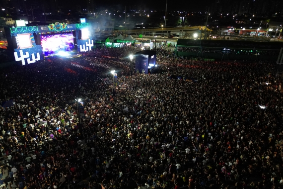 São João de Natal reúne 72 mil pessoas no primeiro dia de shows no polo Arena das Dunas