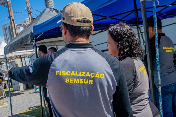 Prefeitura realiza ordenamento dos comerciantes que vão atuar no último fim de semana do São João 