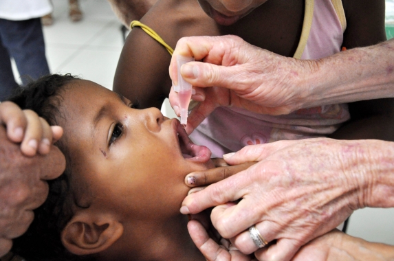 SMS já imunizou 31,98% das crianças natalenses contra a poliomielite 