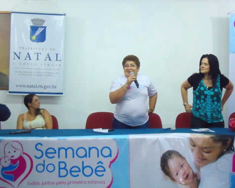 Gestantes recebem orientação sobre cuidados com os filhos