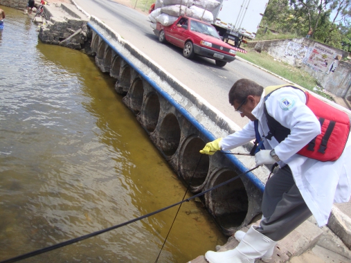 Água da Lagoa de Extremoz é analisada pela Vigilância Ambiental de Natal