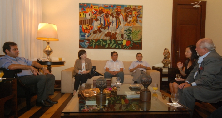Carlos Eduardo recebe Cônsul do Japão no Nordeste