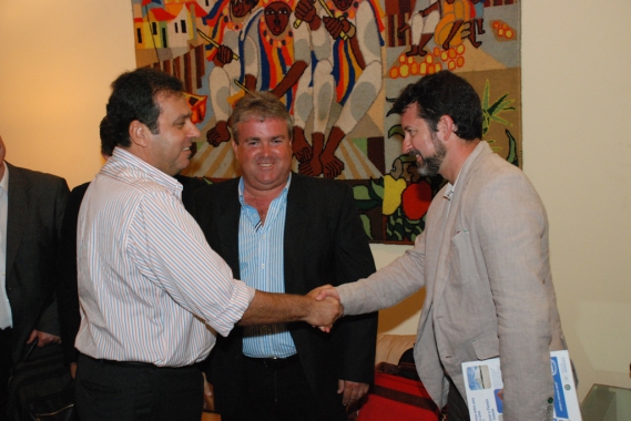 Grupo empresarial  espanhol é recebido pelo prefeito