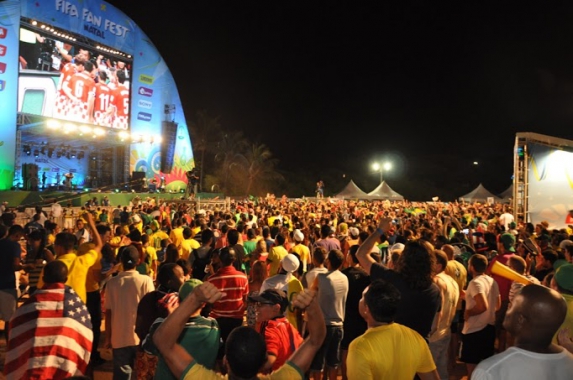 FIFA Fan Fest movimentou público estimado de 175 mil pessoas em 20 dias de evento