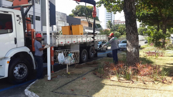 Avenida Campos Sales recebe nova iluminação