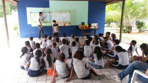 Bosque das Mangueiras abre programação com as escolas municipais
