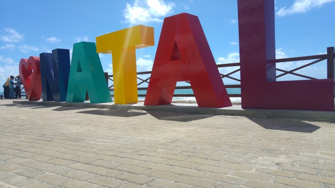 Prefeitura do Natal inaugura monumento com letreiro da cidade de Natal