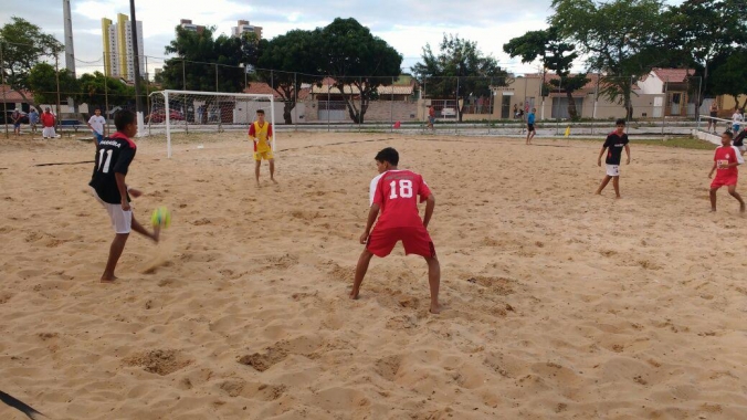 Copa Brasil Escolar Sub 17 de Beach Soccer está acontecendo em Pirangi