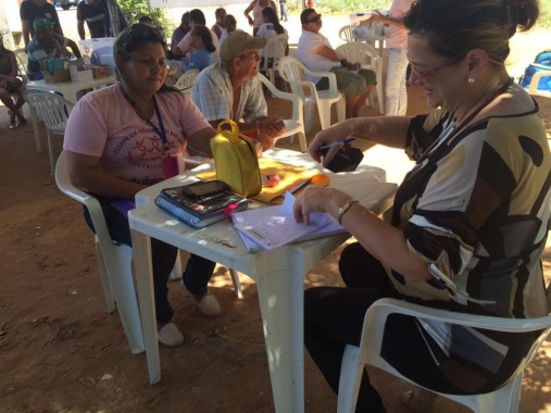 Saúde na Feira” faz diagnósticos de hipertensão arterial e diabetes no Planalto