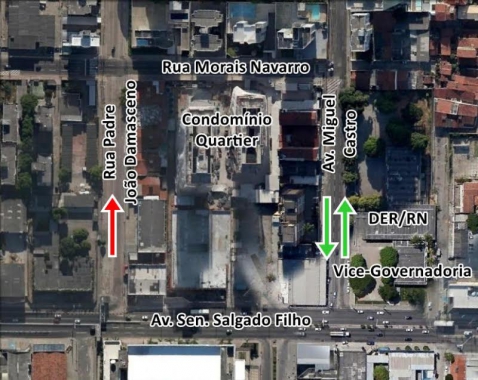 Av. Miguel Castro e Rua Padre João Damasceno passam por mudanças nesta segunda-feira (25)