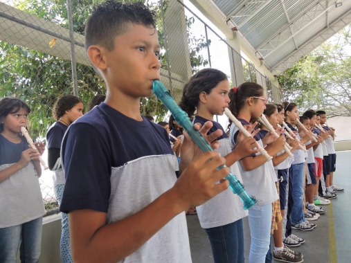 Escola Municipal Ferreira Itajubá realiza VII Semana da Música