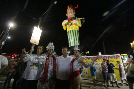 Boneco Zérimum é o novo símbolo do Carnaval Multicultural de Natal