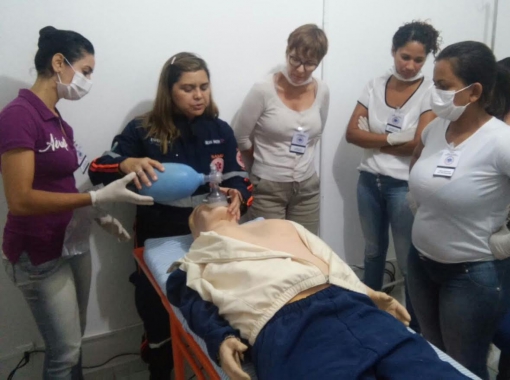Samu Natal capacita servidores para manejo de pacientes com queimaduras