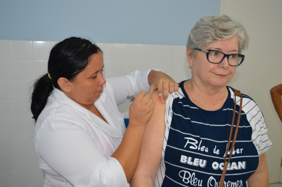Vacina contra influenza prossegue na rede municipal até o dia 26 de maio