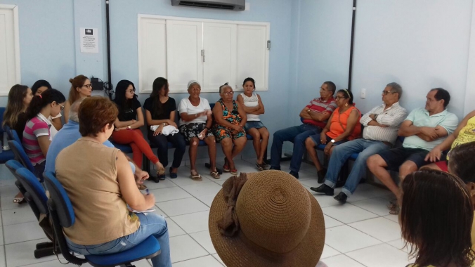 Unidade de Brasília Teimosa promove grupo de terapia comunitária