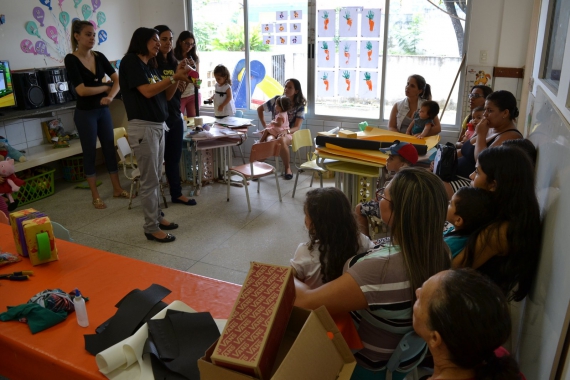 Encontro com a Família movimenta Centros de Educação Infantil em Natal