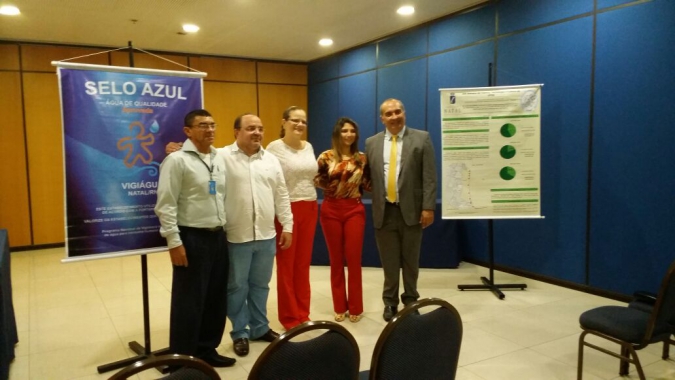 Certificação “Selo azul – água de qualidade” do SERHS Natal Grand Hotel é renovado pela SMS