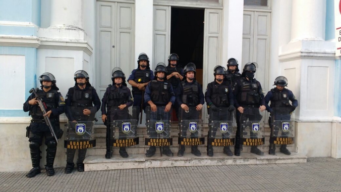 Guarda Municipal conta com equipamentos de controle de distúrbio civil