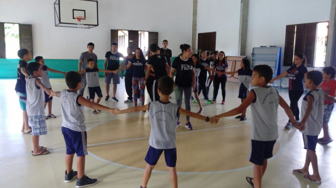 Alunos da rede municipal participam do Circuito Recreativo Professora Fátima Medeiros