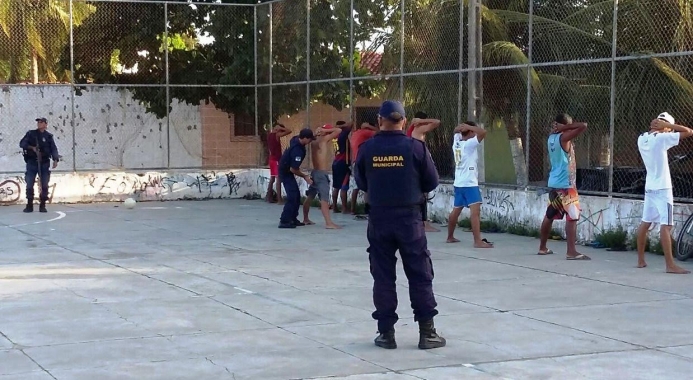 Guardas municipais detém suspeito de arrombamento e furto no bairro do Alecrim
