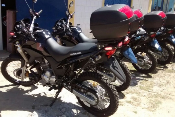 Guarda Municipal recebe 10 motocicletas de 300 cilindradas para patrulhamento preventivo 