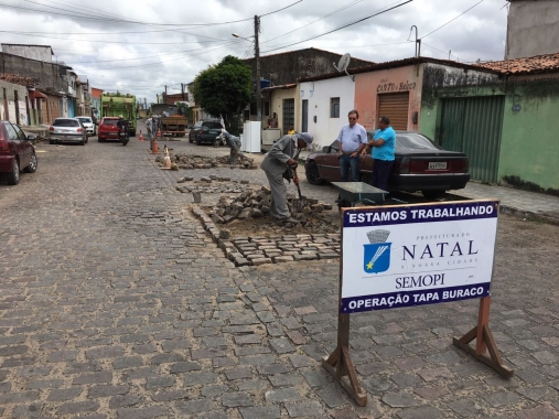 Felizardo Moura e Salgado Filho recebem operação tapa buraco nesta segunda-feira