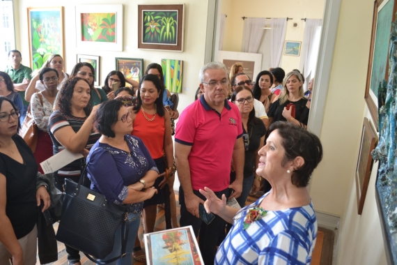 Educadores Infantis de Natal participam de formação na Pinacoteca do Estado