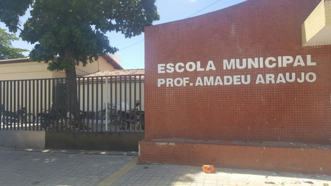 Reforma e ampliação da Escola Municipal Professor Amadeu Araújo será entregue segunda-feira