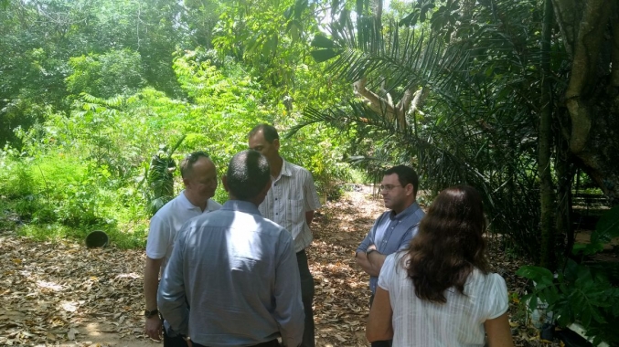 Parque da Cidade recebe visita de consultor alemão em turismo ambiental