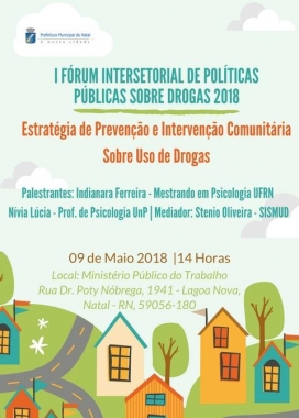 Comitê de Políticas Públicas sobre Drogas de Natal realiza I Fórum Intersetorial de 2018