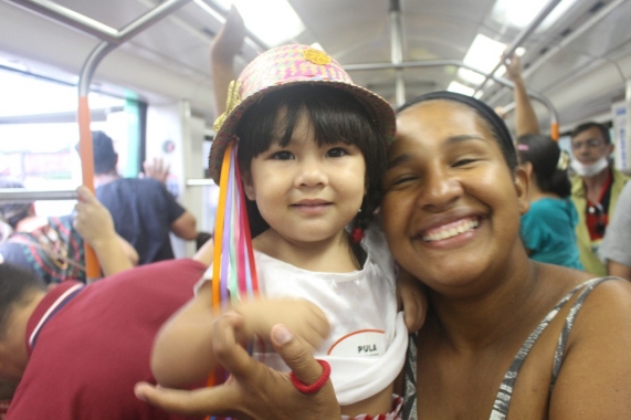 Trem do Forró leva crianças do CMEI Profª Fernanda Jales para conhecer Natal