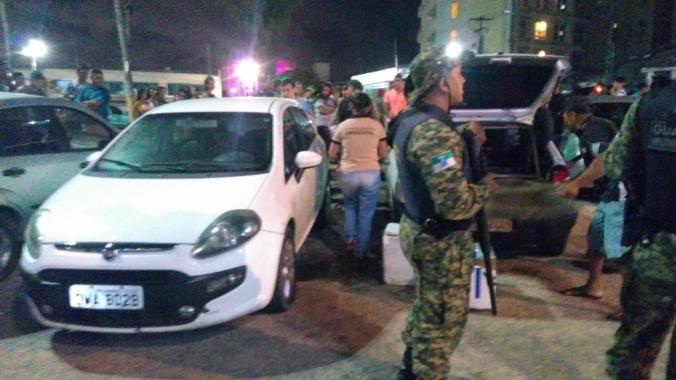 Operação conjunta apreende 13 paredões de som e finaliza festa em praça pública de Ponta Negra