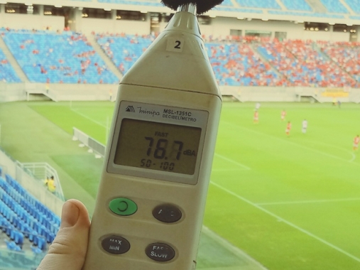 Semurb inicia estudo sobre poluição sonora no entorno de estádios de futebol