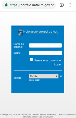 Novo sistema de e-mails para servidores da Prefeitura do Natal entra em operação