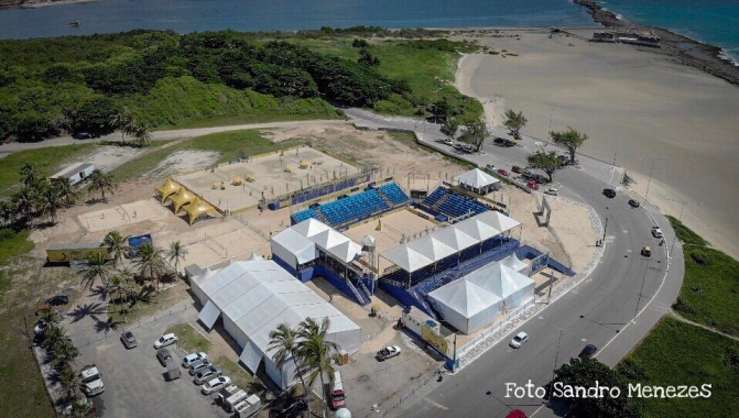 Começa a fase de qualificação do Open de vôlei de praia em Natal