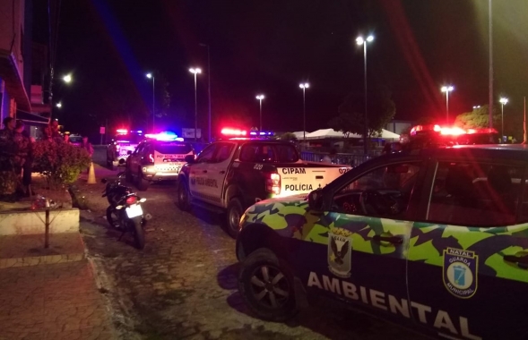 Guarda Municipal e Cipam apreendem paredão de som em festa na Zona Norte