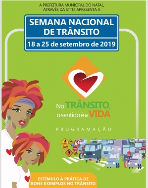 Semana Nacional do Trânsito será aberta nesta quarta-feira (18)
