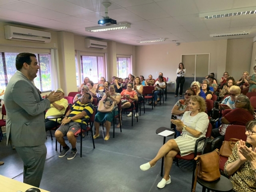 Procon palestra sobre direitos do consumidor idoso dentro do “Viva com Maturidade”