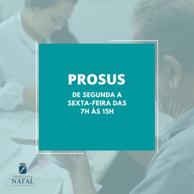 Prosus passa a funcionar na Policlínica Dr. Zeca Passos