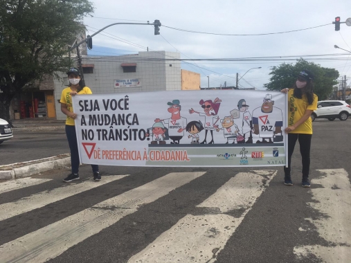 STTU prossegue com ações educativas sobre os cuidados no trânsito