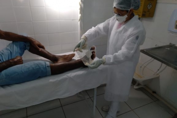 UBS São João tem atendimento especializado no tratamento de lesões 
