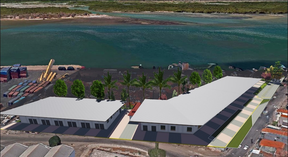 Prefeitura retoma obra de construção do Centro Comercial e de Descasque de Camarão do Maruim