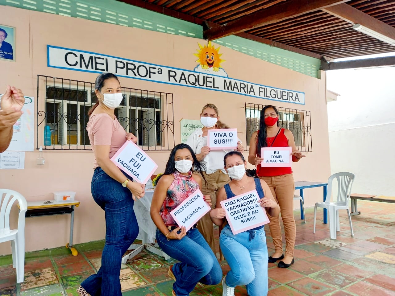 Profissionais da Educação da zona Oeste de Natal foram imunizados