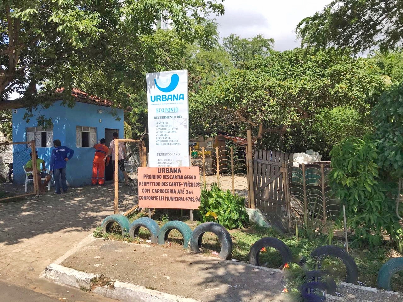 Ecopontos recebem entregas voluntárias de resíduos