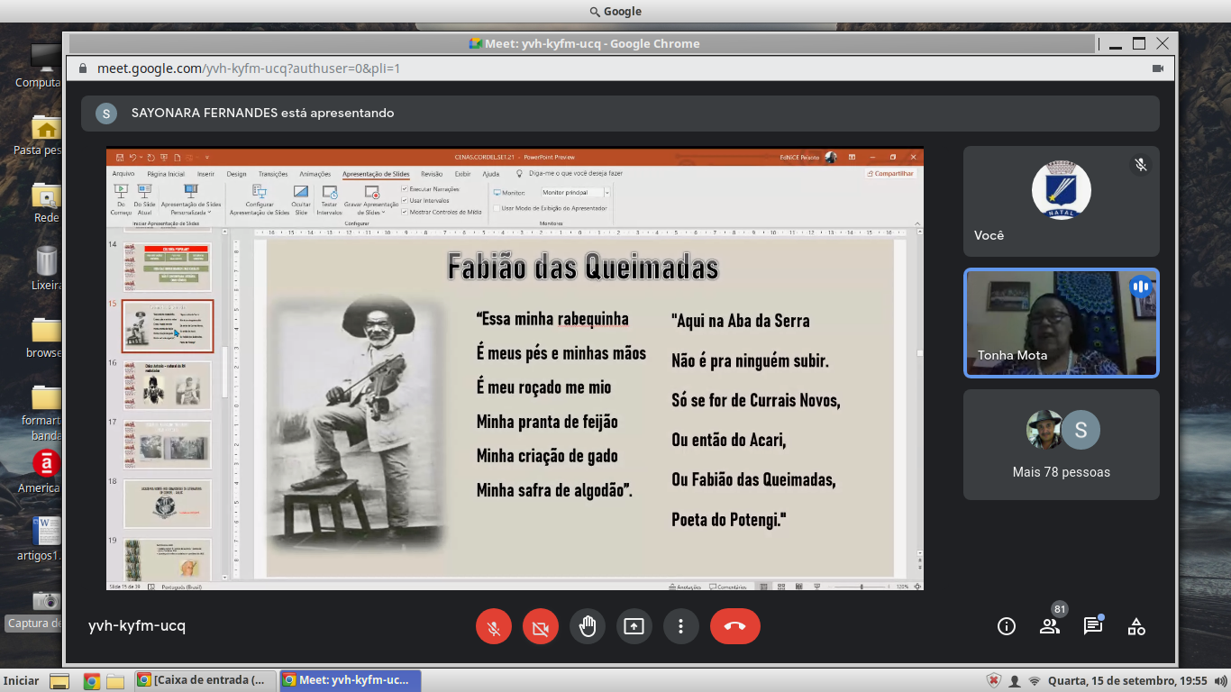 Professores discutem literatura e poesia com cordelistas do RN