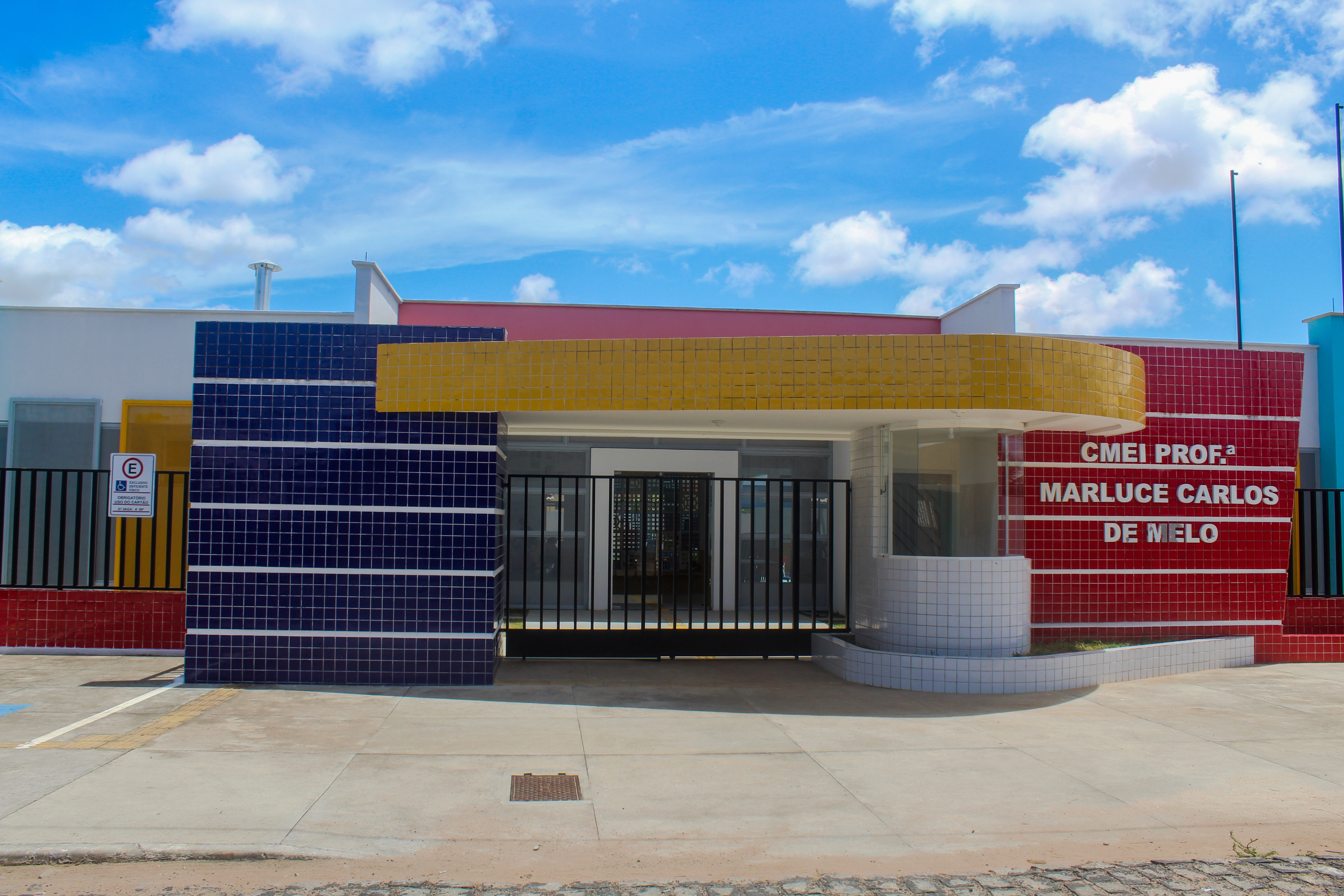 Nova sede do CMEI Professora Marluce Carlos de Melo será inaugurada nesta quarta