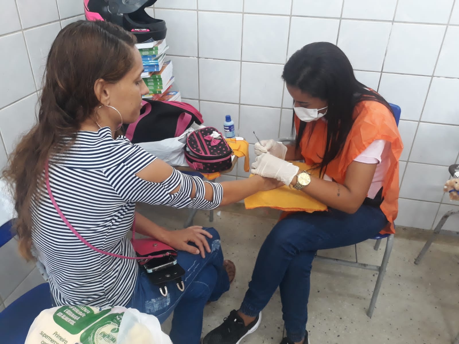 Escola Municipal Professora Malvina Cosme promove ação social para comunidade escolar